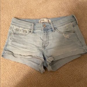 Abercrombie low rise shorts